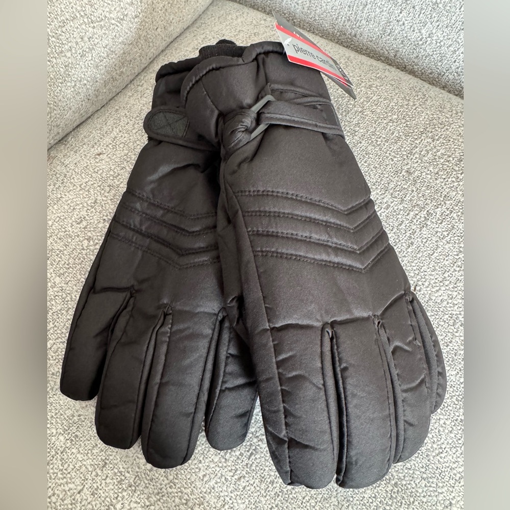 Pierre Cardin Thinsulate Black Men's Winter Gloves